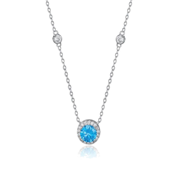 Silver Mountain Range Diamond Pendant (Copy)