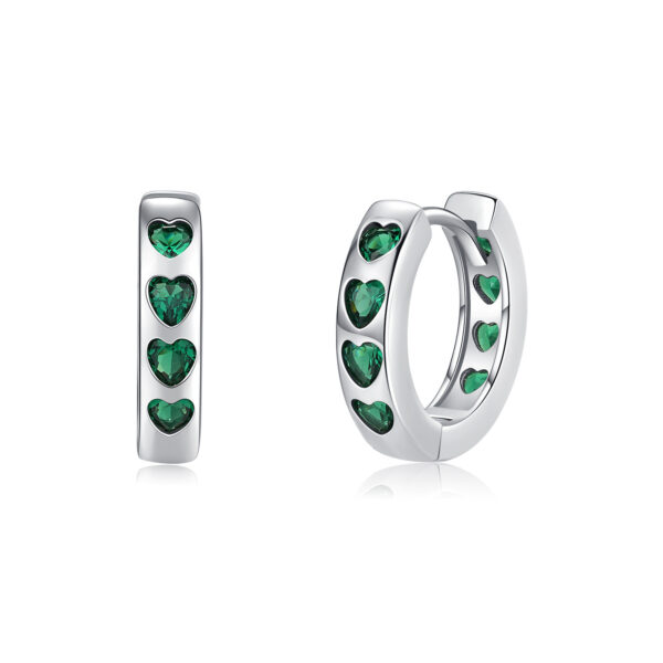 Golden Earring in Sterling Silver