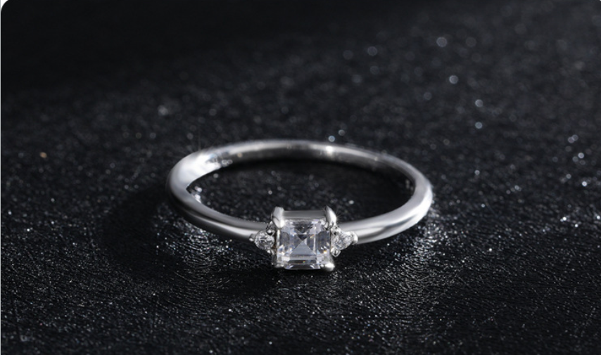 Brilliant Ring in Sterling Silver - Image 3